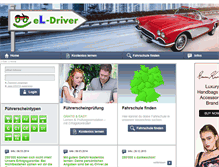 Tablet Screenshot of el-driver.de
